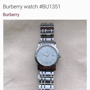 Burberry Watch (Don’t just buy!)